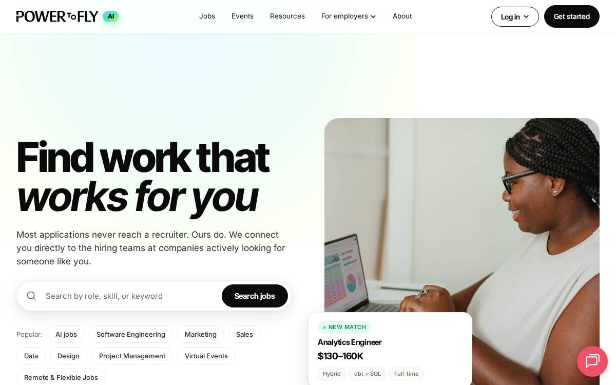 Power to Fly website preview