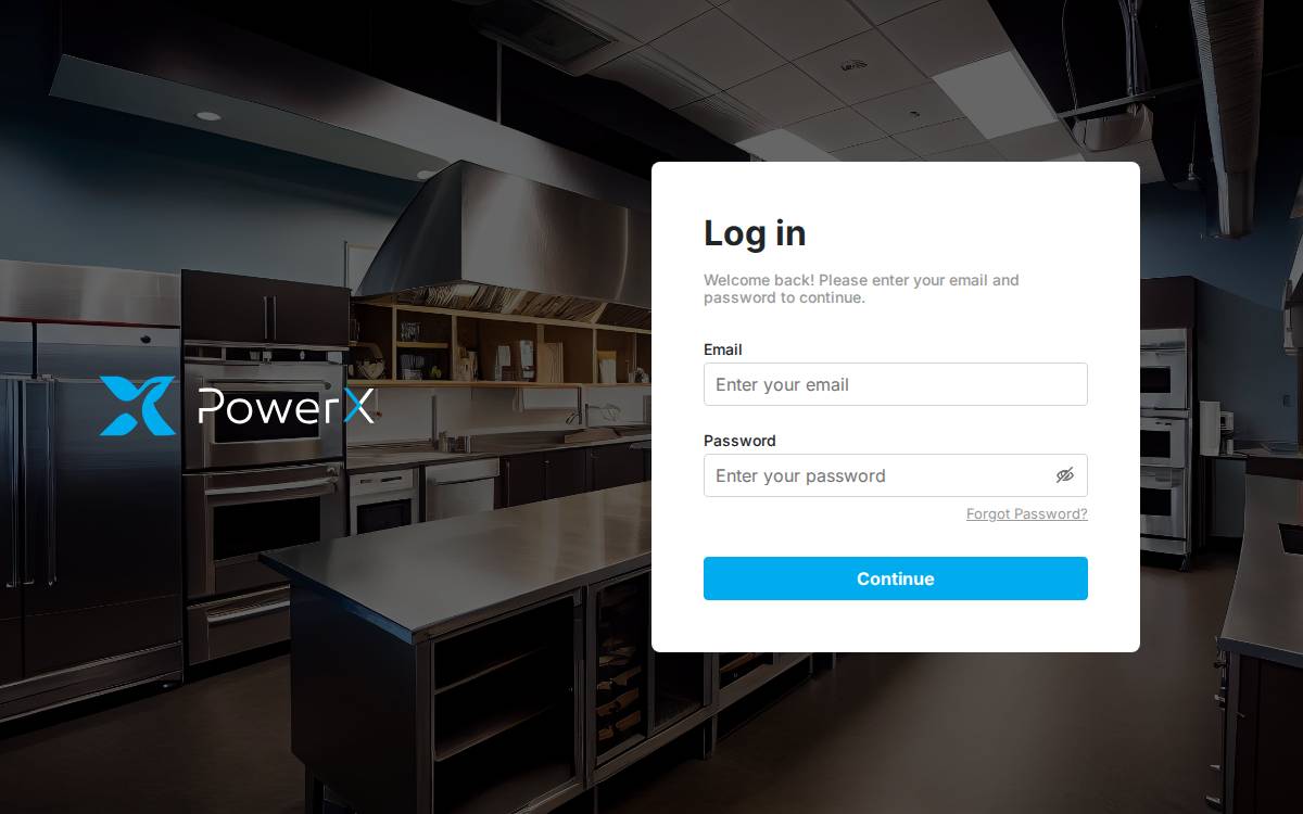 PowerX website preview
