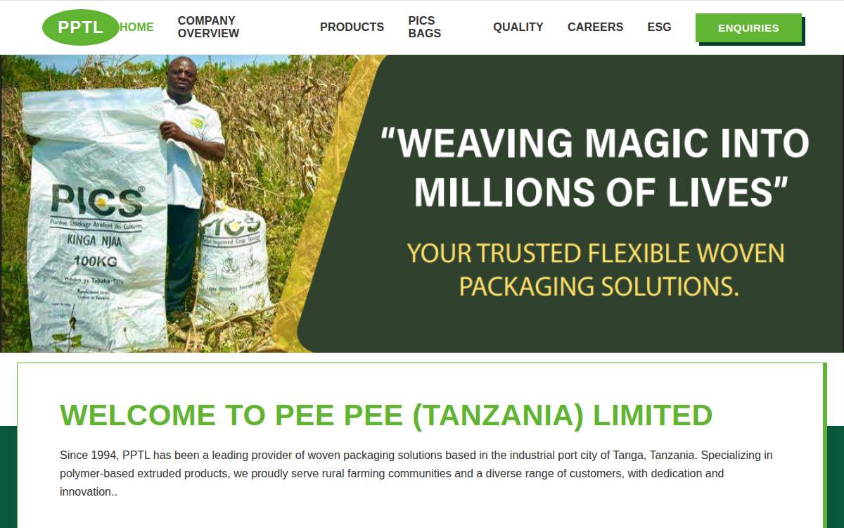 PPTL website preview