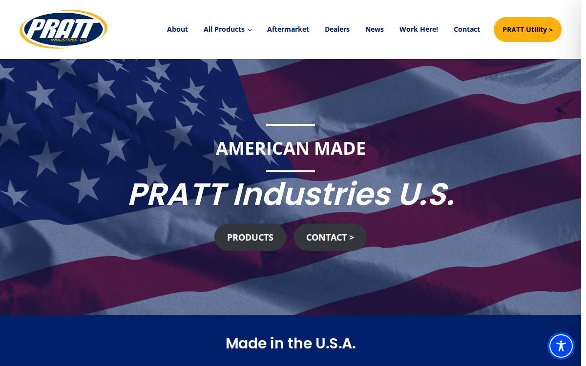Pratt website preview
