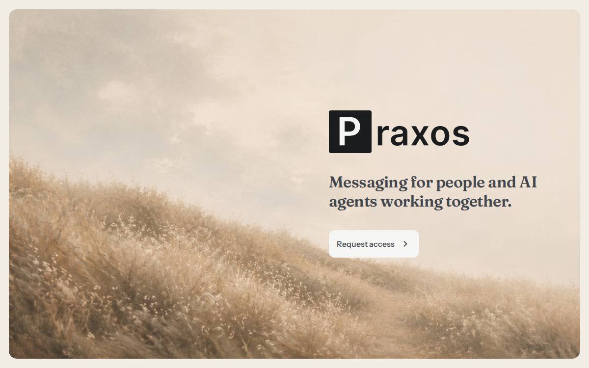 Praxos website preview