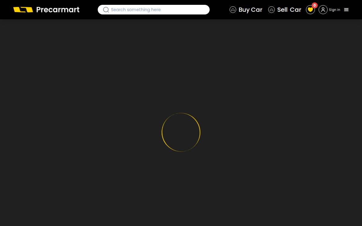 Precarmart website preview