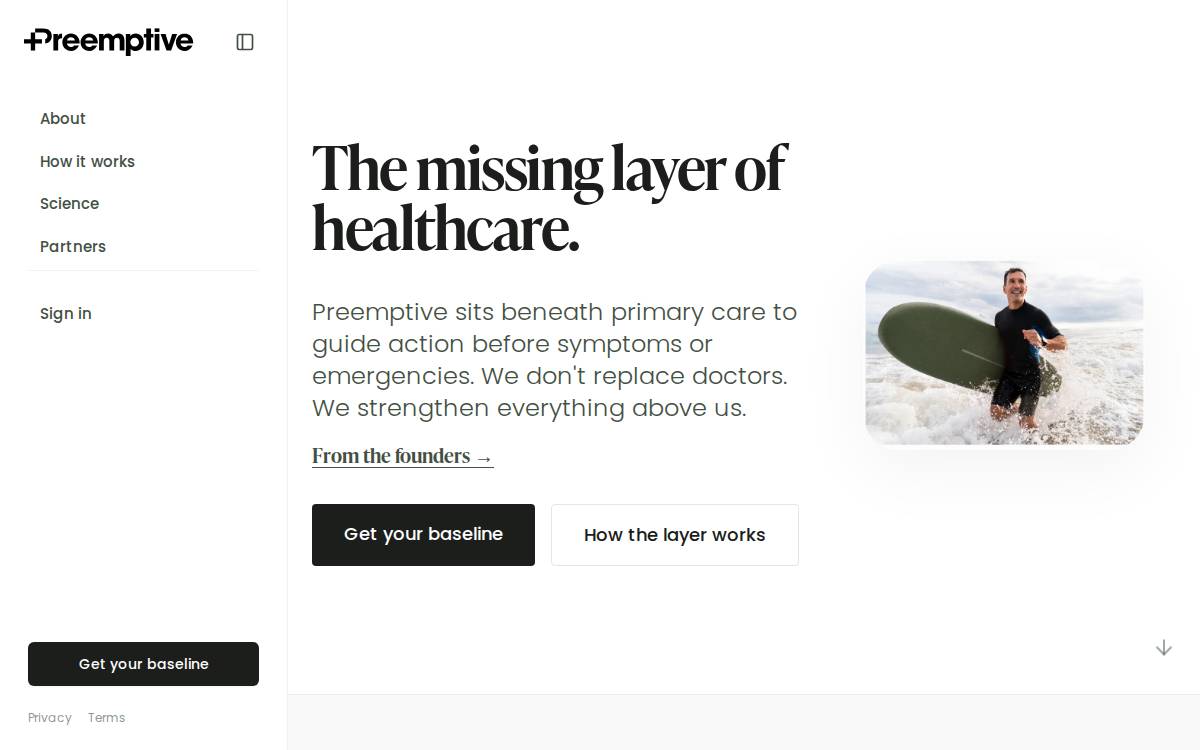 Preemptive website preview