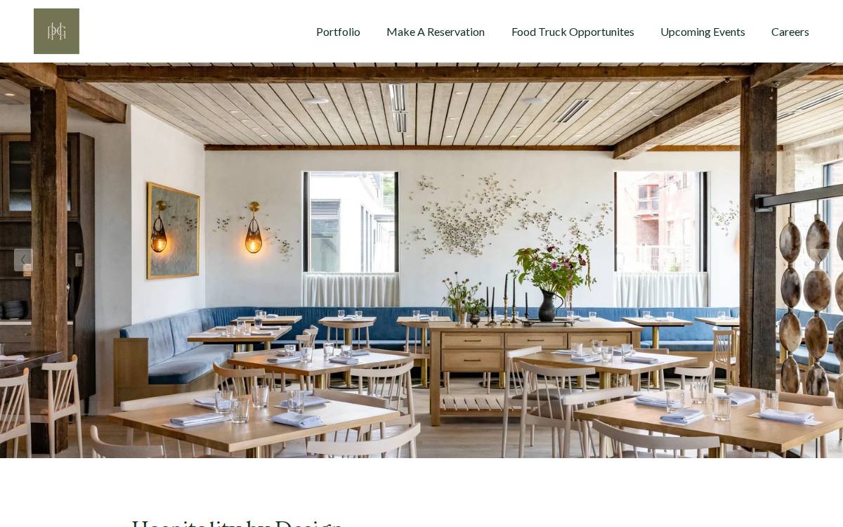 Prentice Hospitality Group website preview