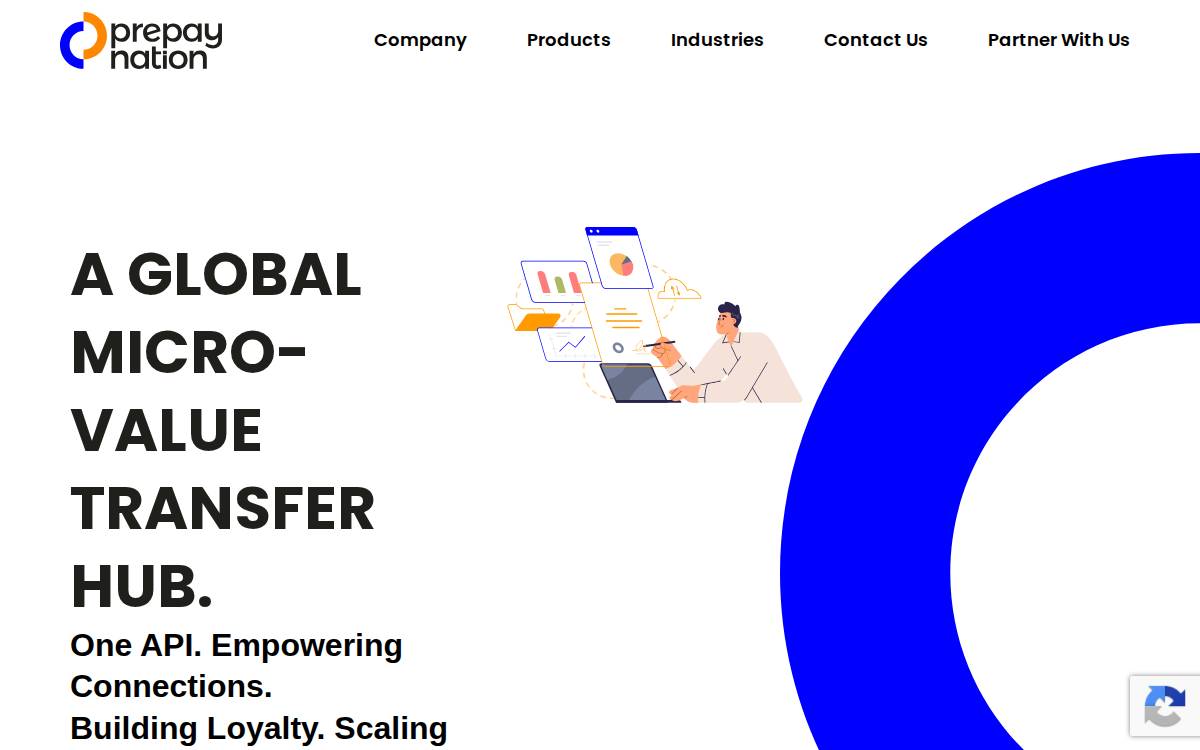 Prepaynation website preview