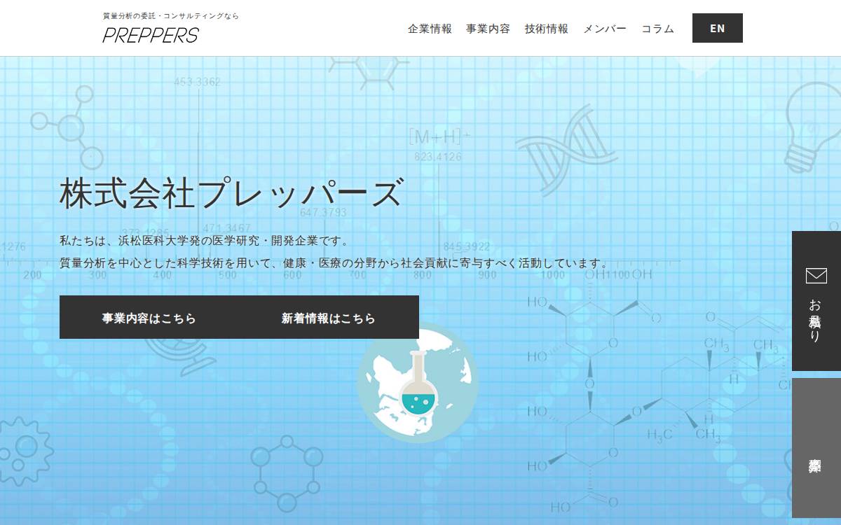 Preppers website preview