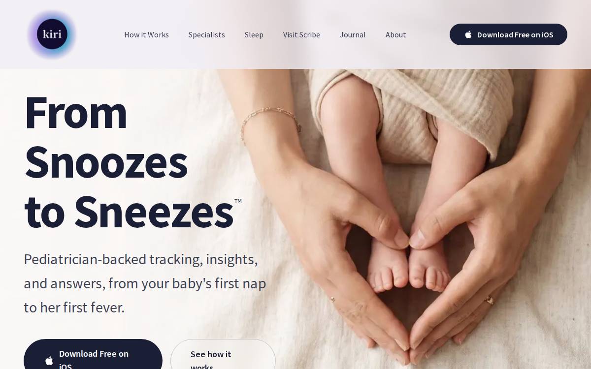 Presence website preview