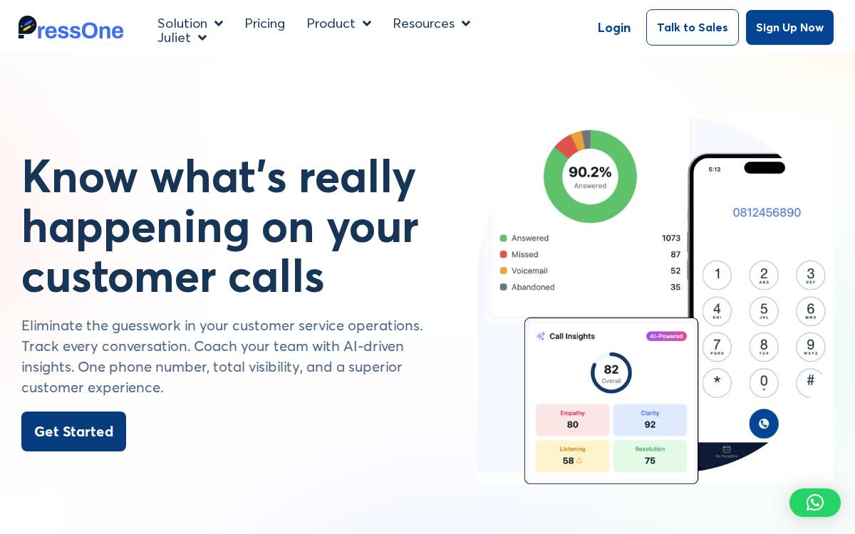 PressOne Africa website preview