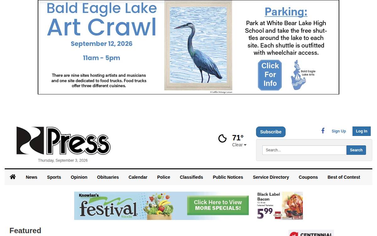 Presspubs website preview