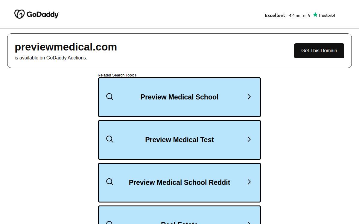 preview medical website preview