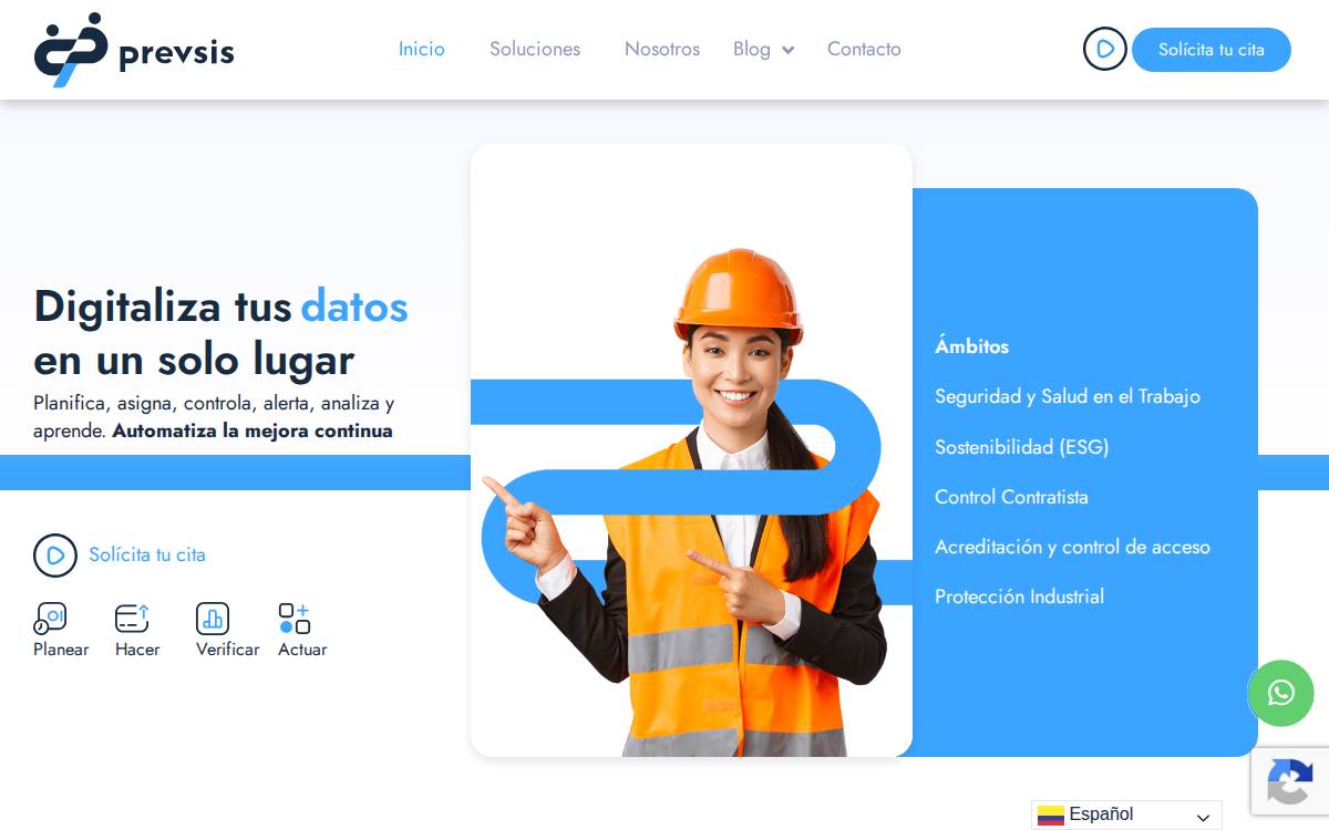 Prevsis ACTIVE website preview