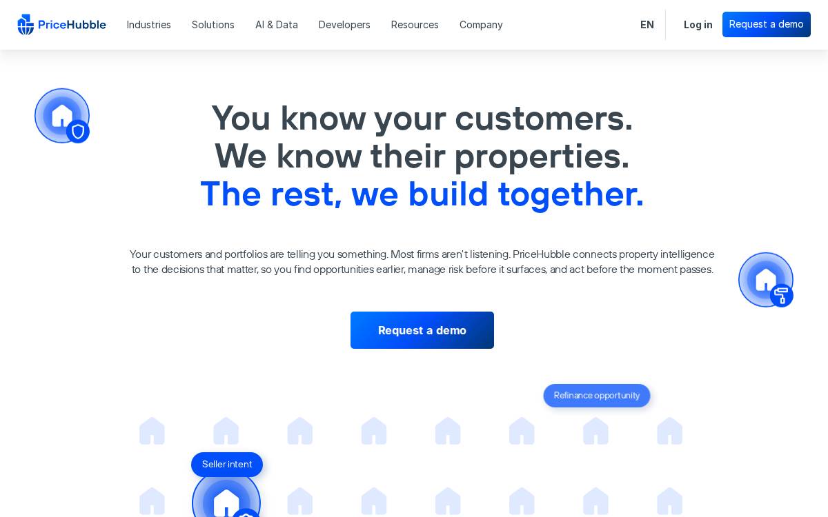 PriceHubble website preview