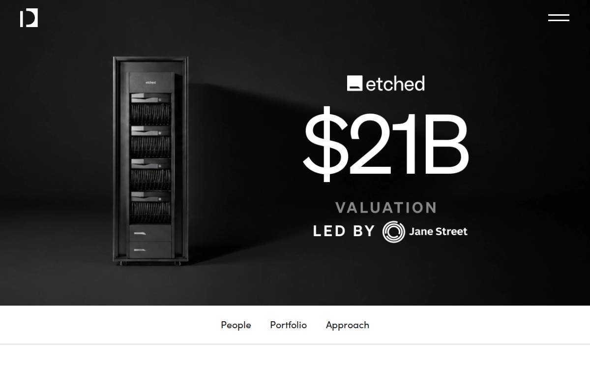 Primary website preview