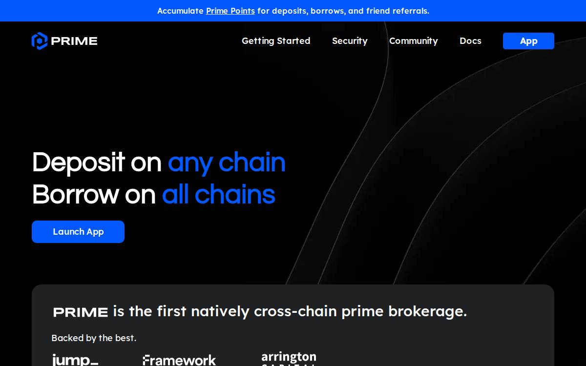Primeprotocol website preview