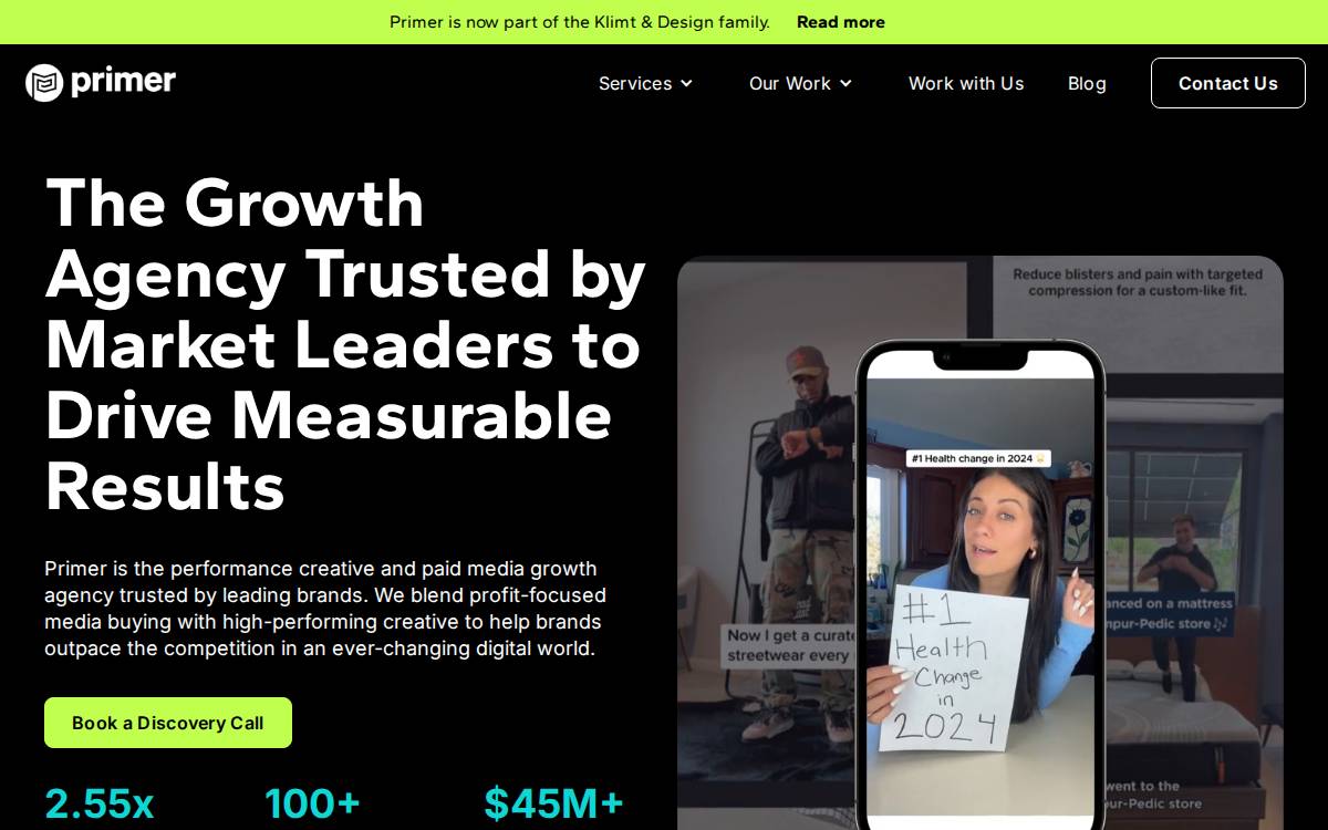 Primer website preview