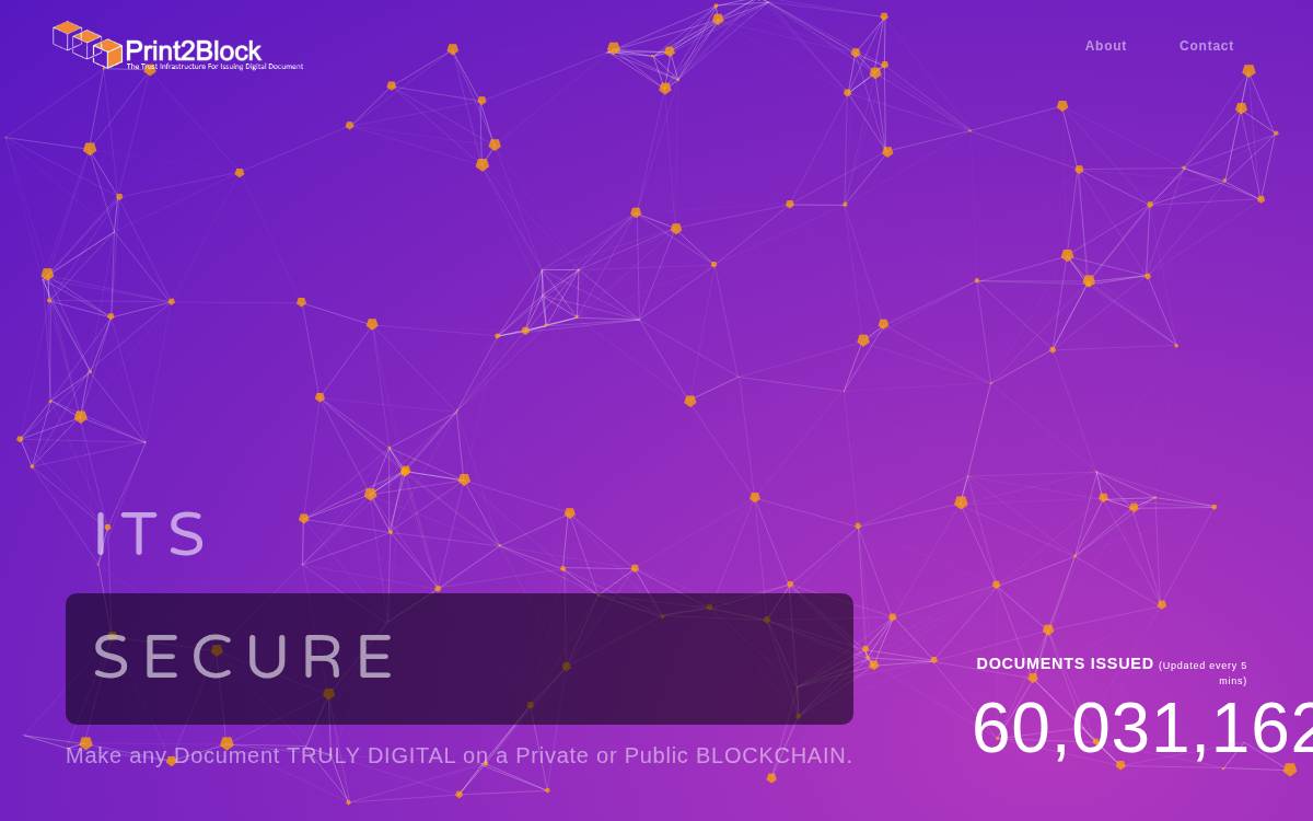 Print2Block website preview