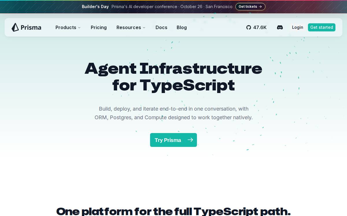 Prisma website preview
