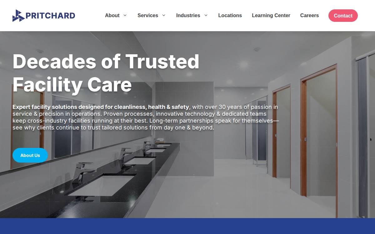 Pritchard Industries website preview