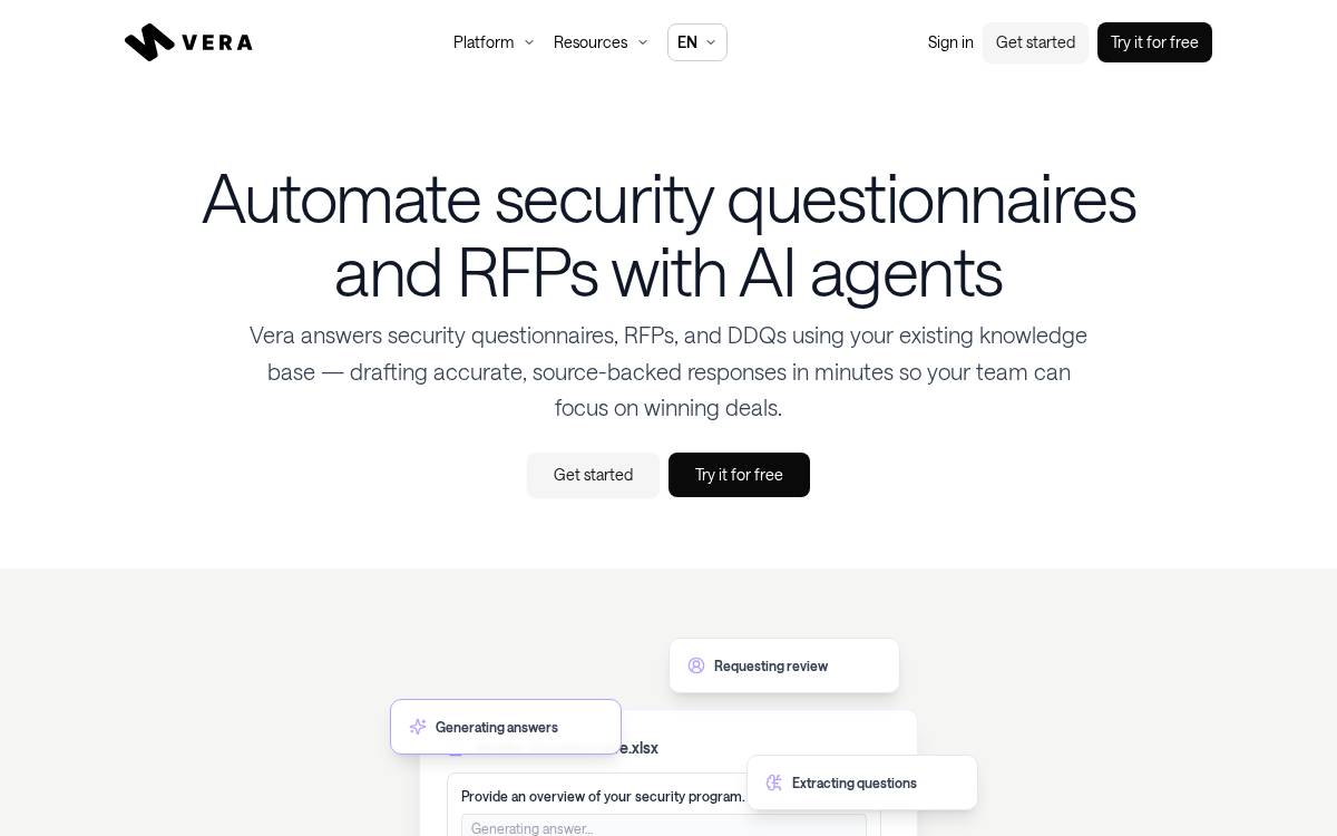 Privasee website preview