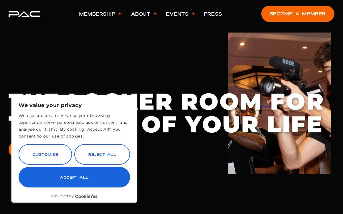 Proathletecommunity website preview