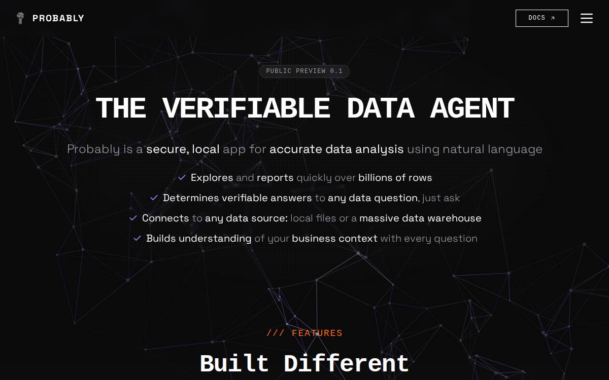 Probably website preview