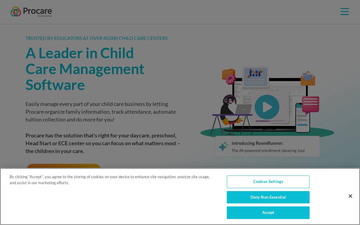 Procare Solutions website preview