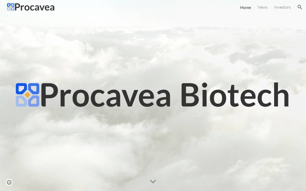 Procavea website preview