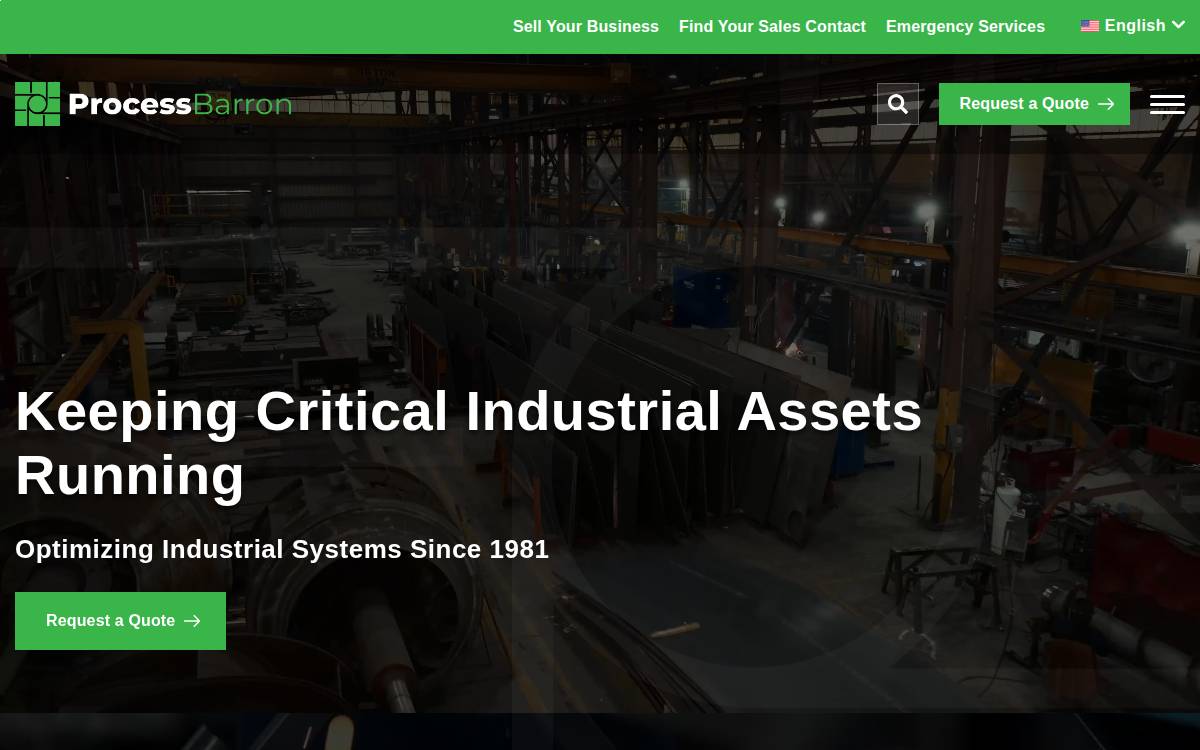 ProcessBarron website preview