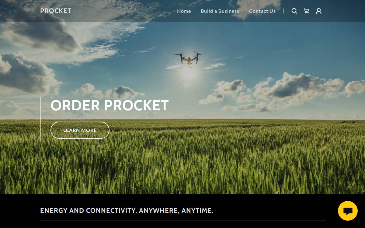 Procket website preview