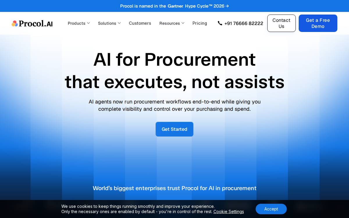Procol website preview