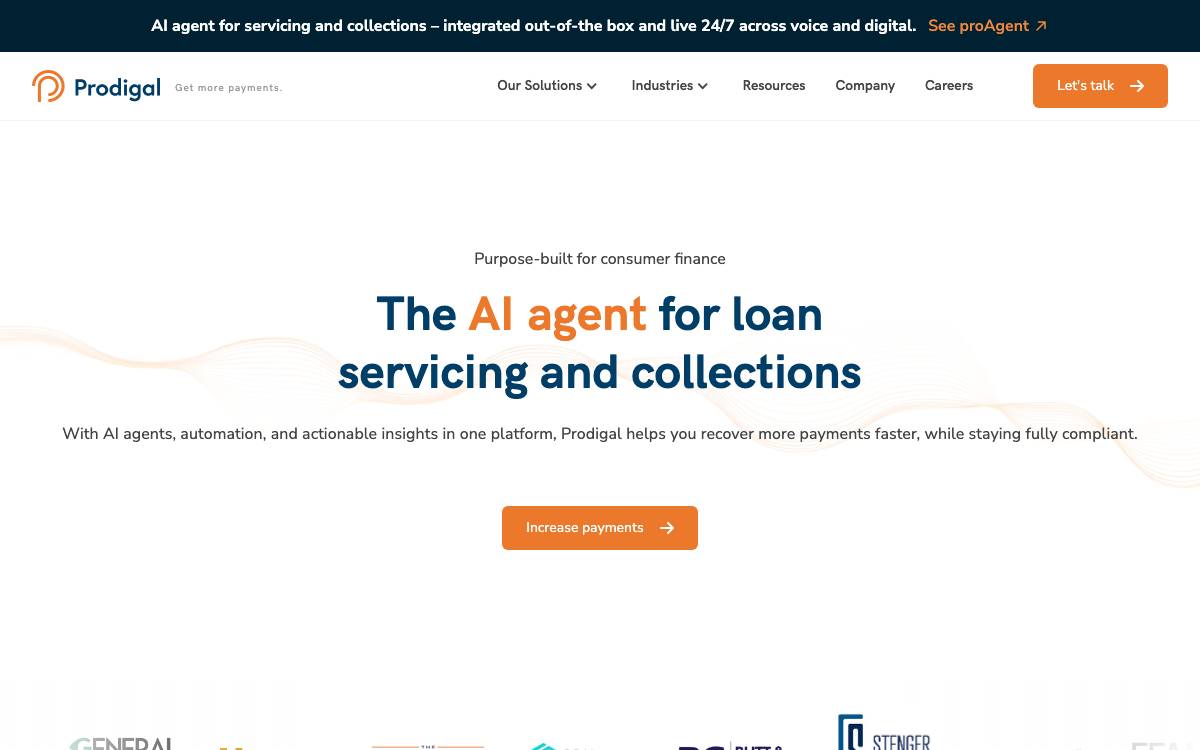 Prodigal website preview