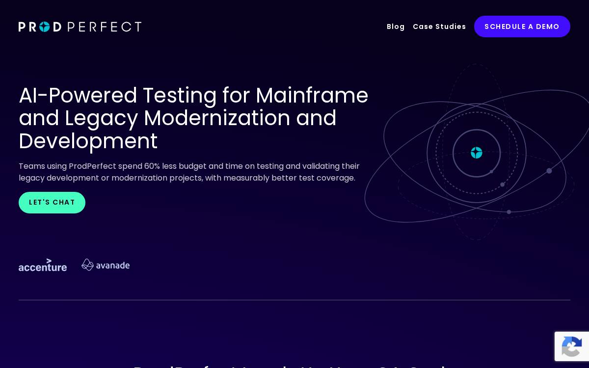 Data & Security Early website preview