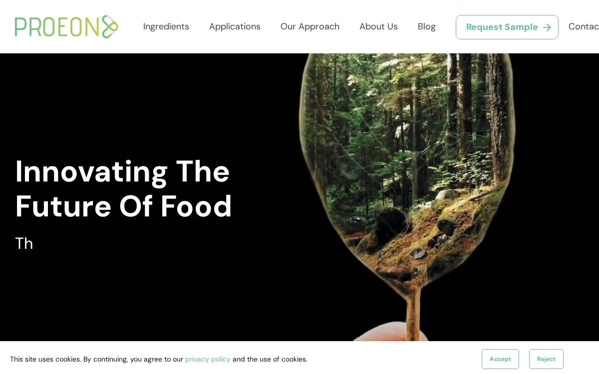 Proeon website preview