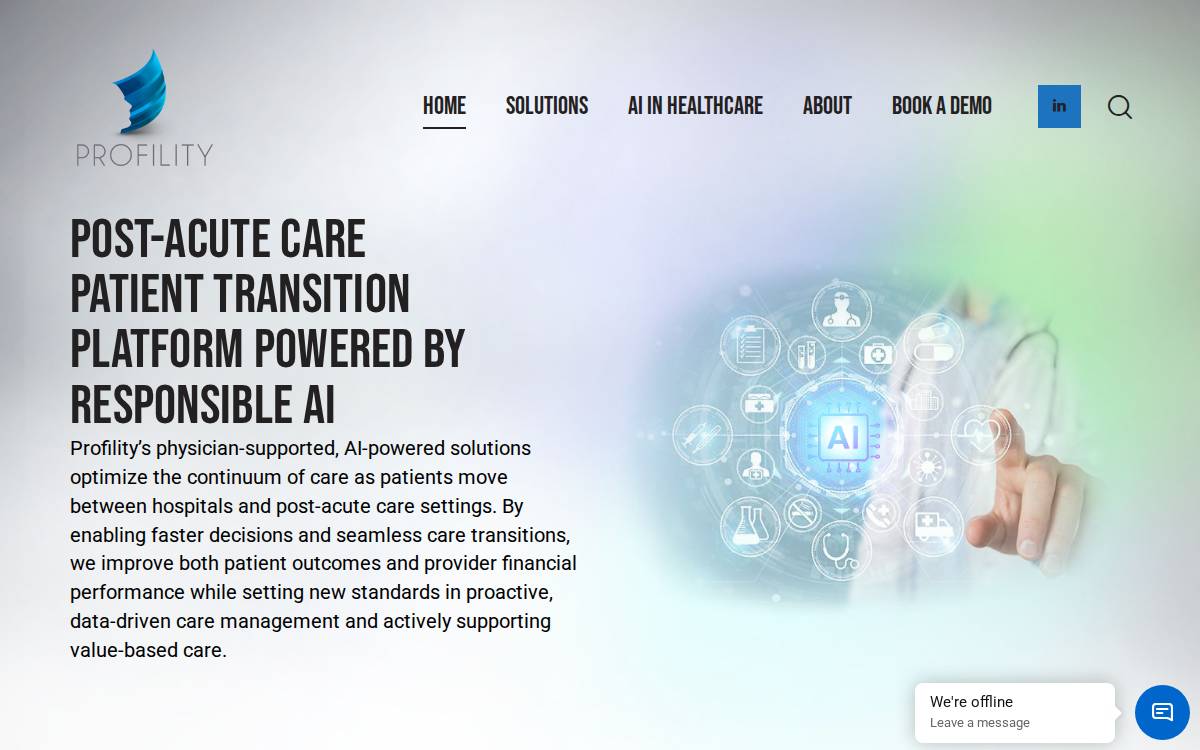 Profility website preview
