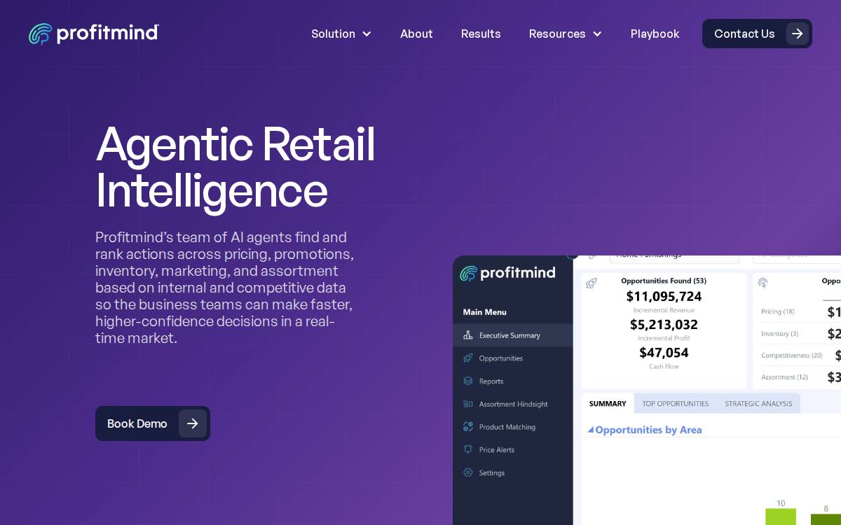 Profitmind website preview