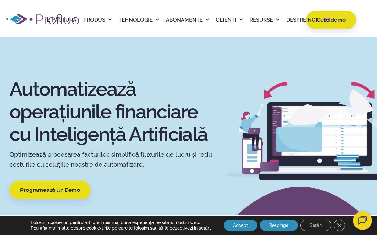 Profluo website preview