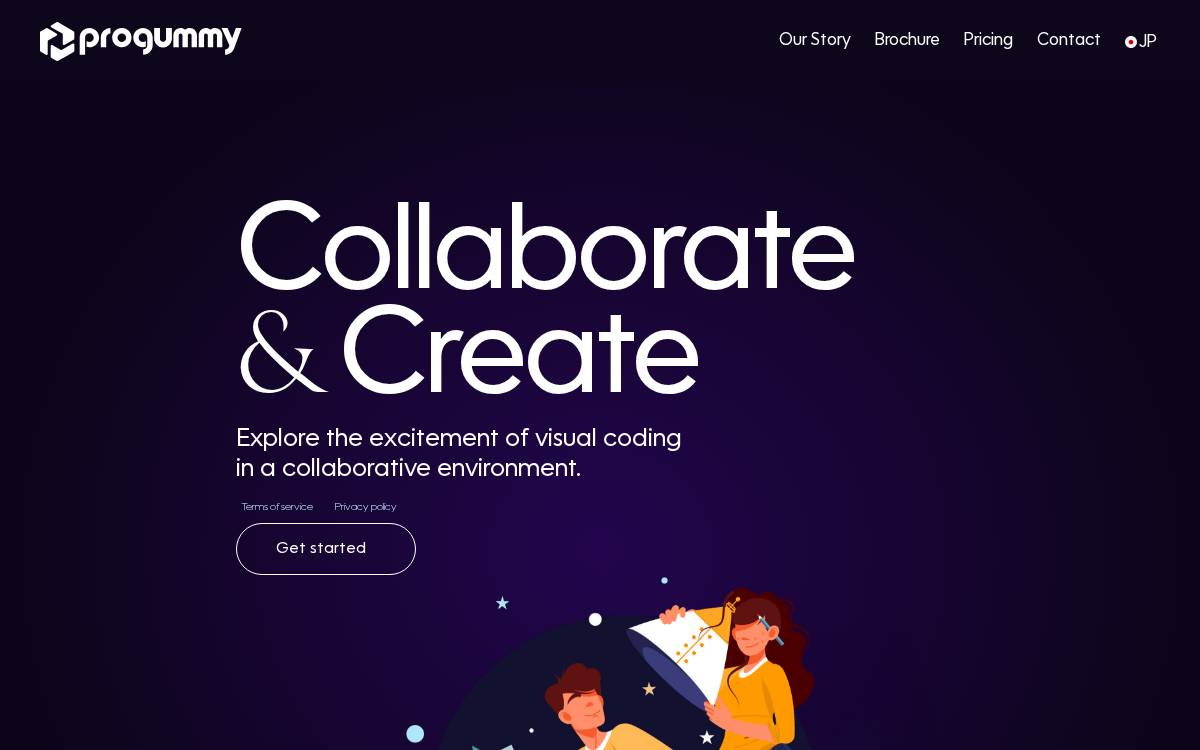 Progummy website preview