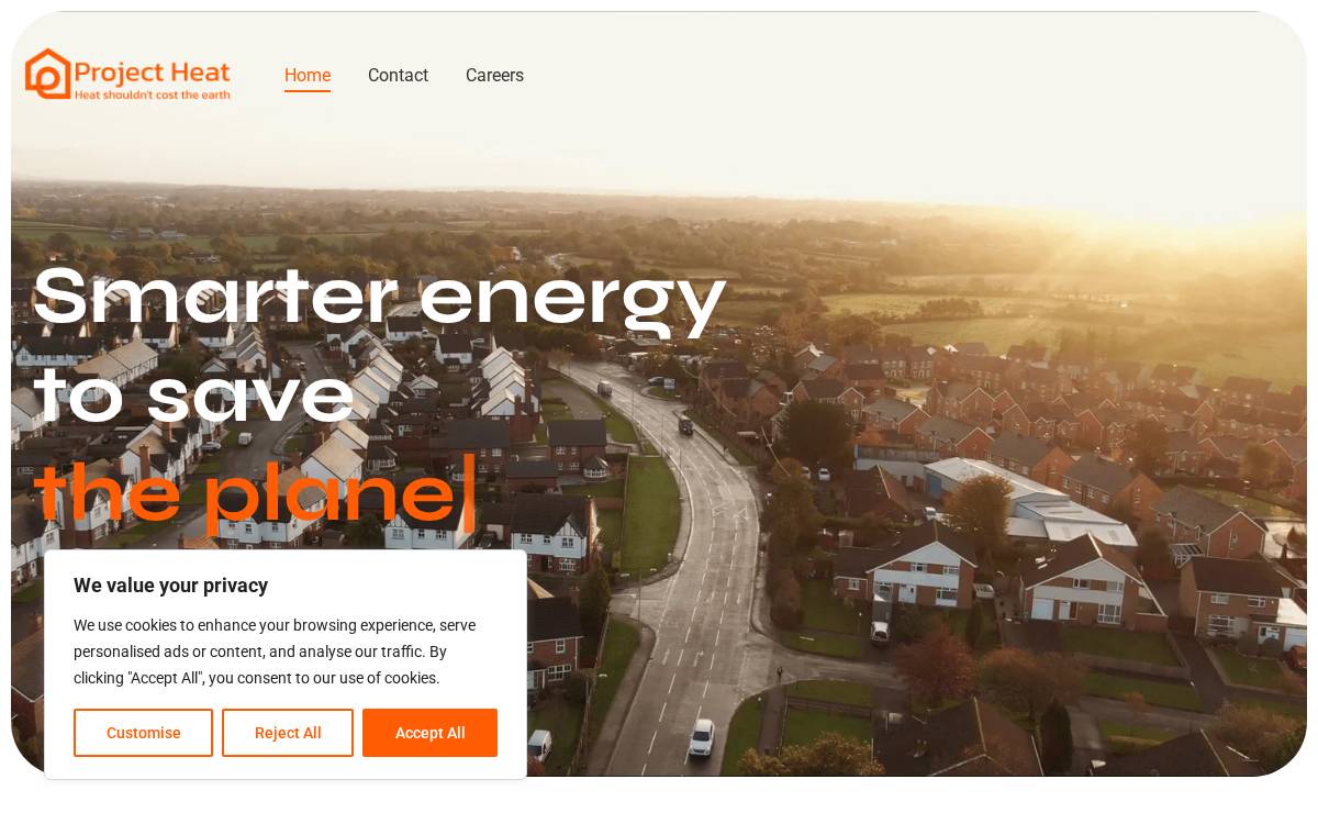 projectheat.co.uk ↗ website preview