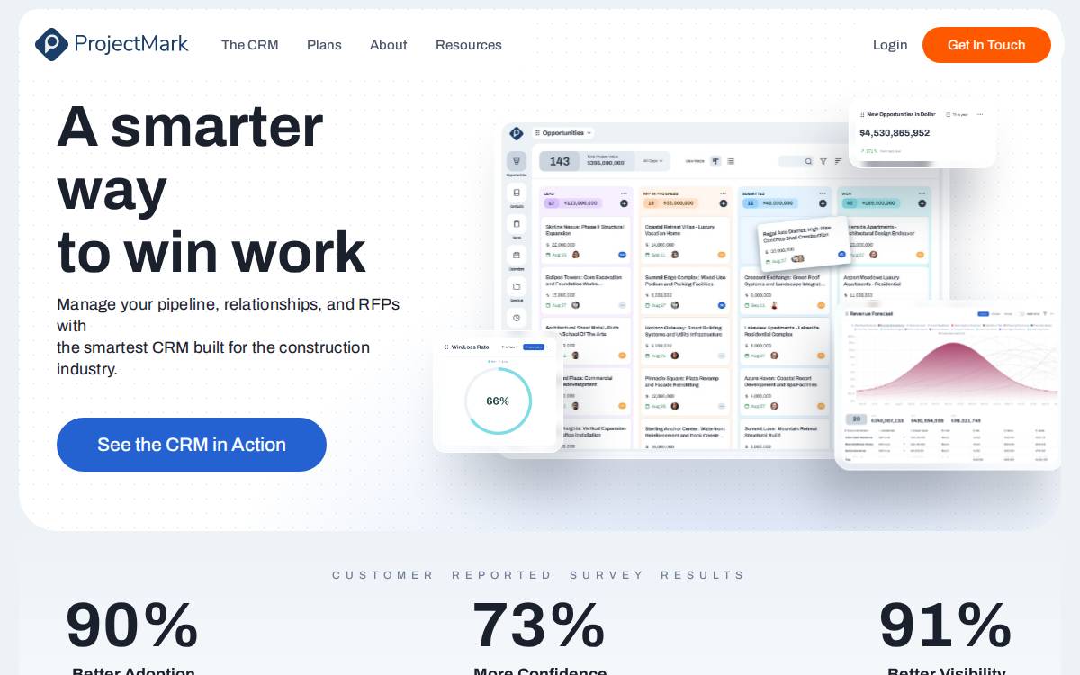 ProjectMark website preview