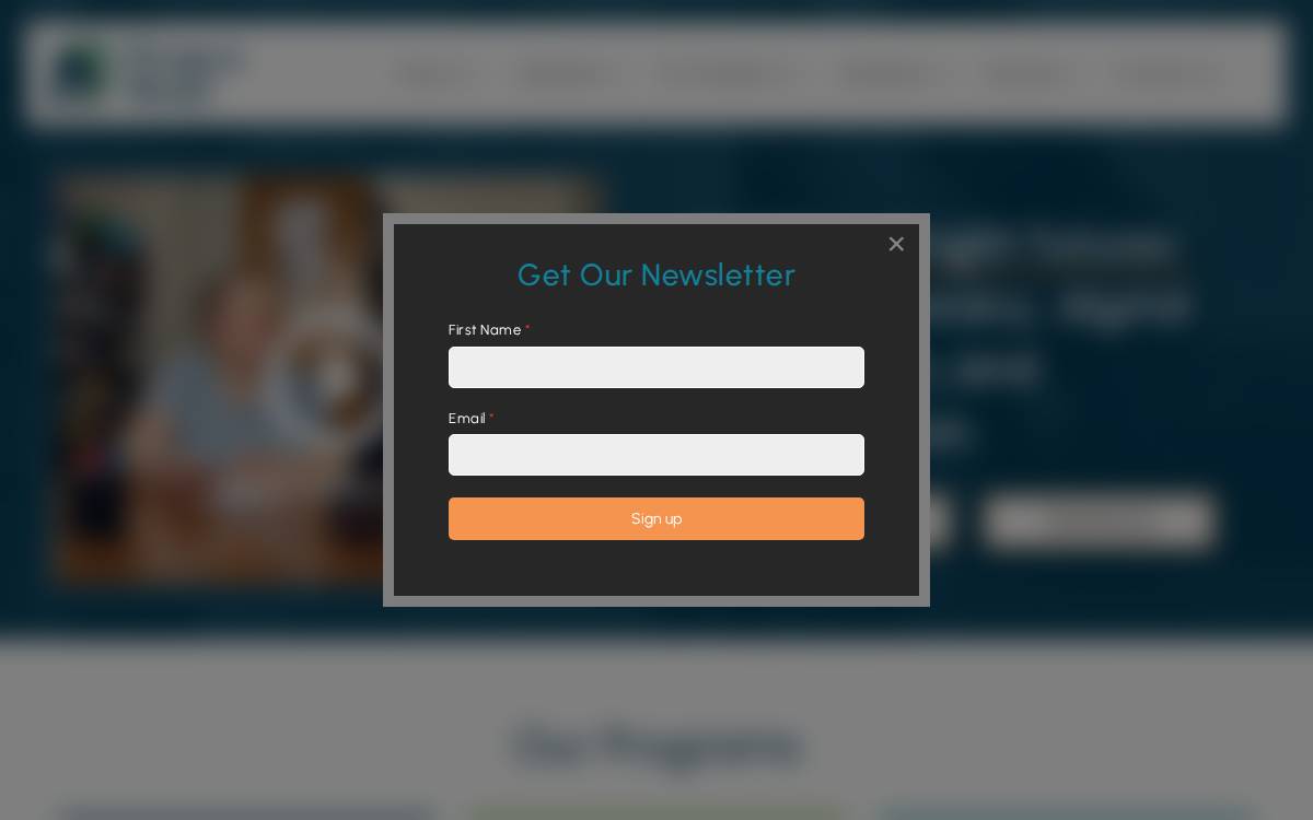 Projectreadutah website preview