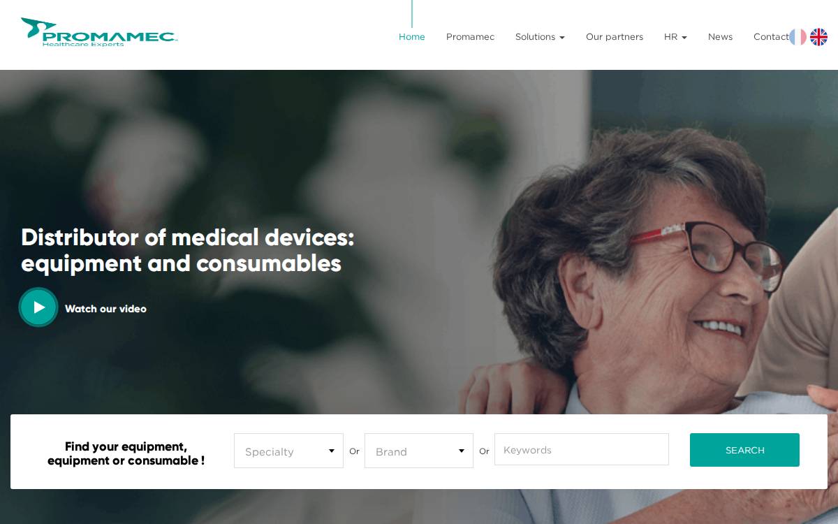 Promamec website preview
