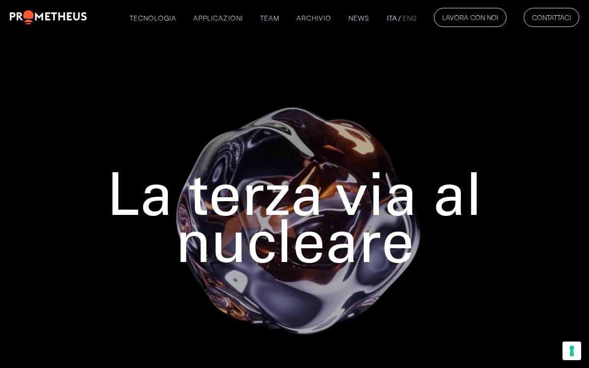Prometheusreactor website preview