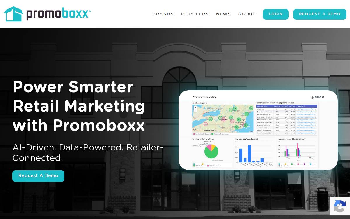 Promoboxx website preview