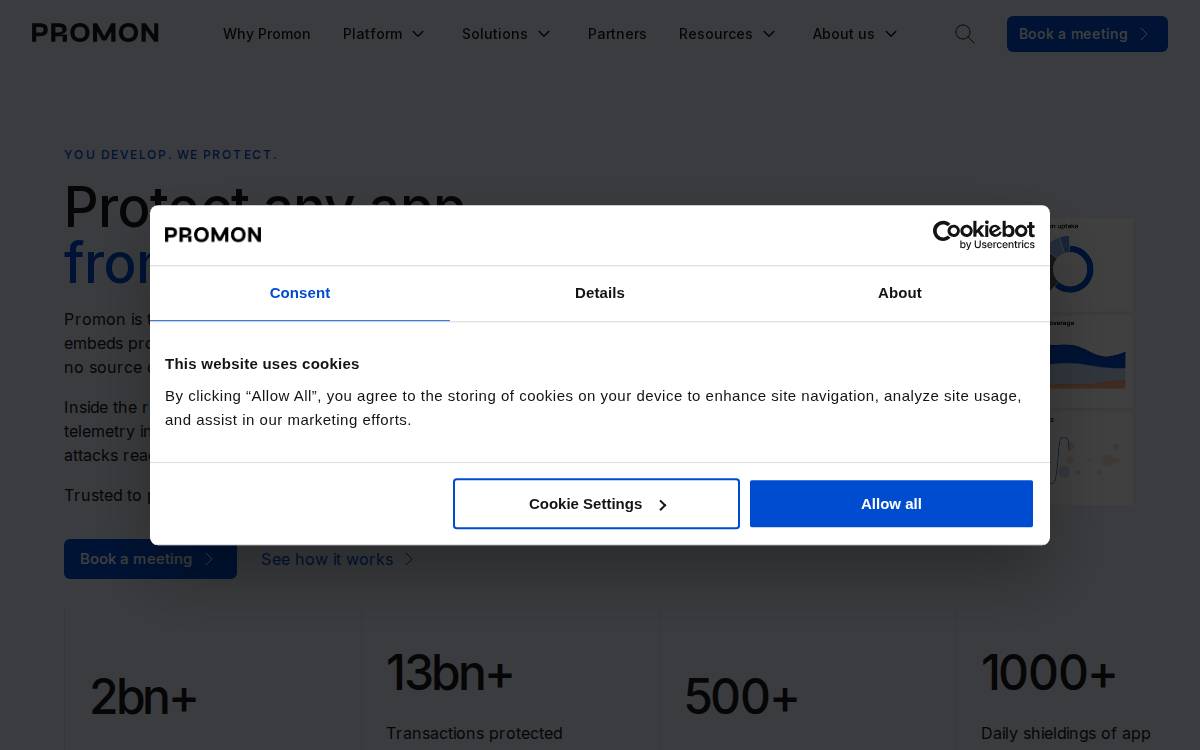 Promon website preview