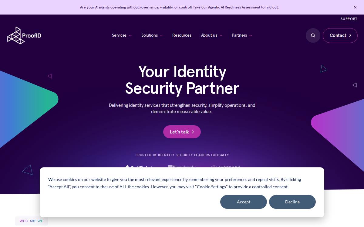 ProofID website preview