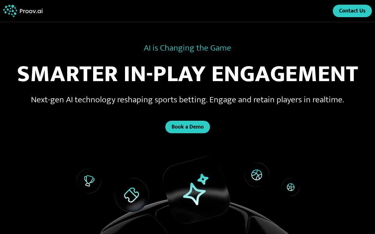 Proov website preview