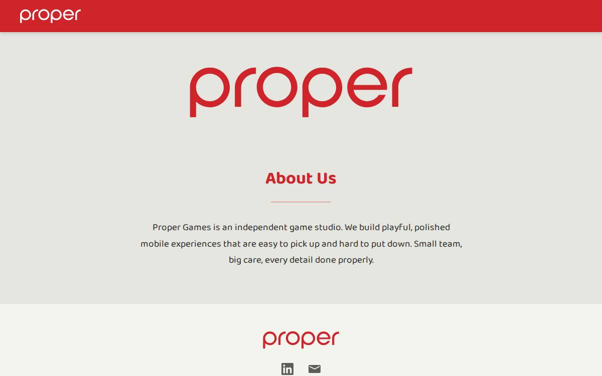 Proper website preview
