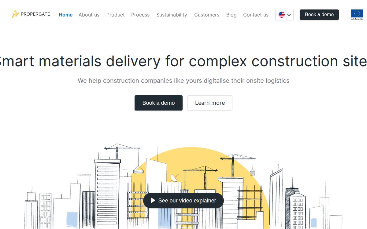 ProperGate website preview