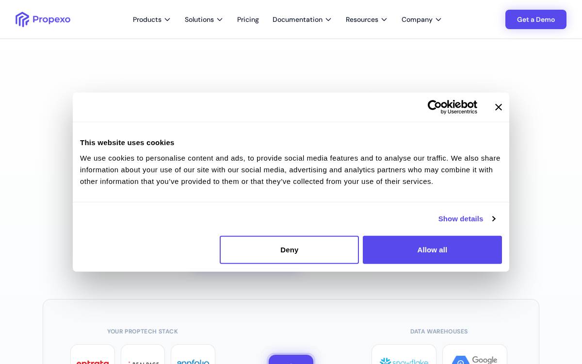 Propexo website preview