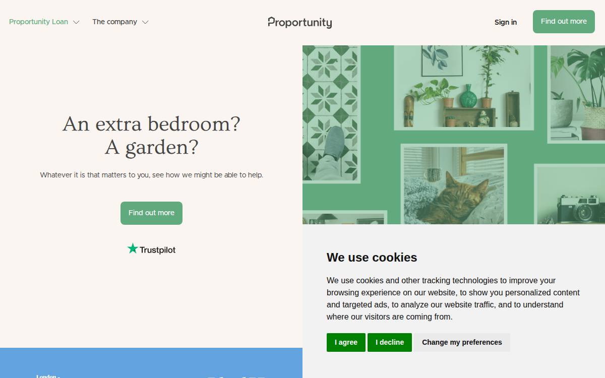 Proportunity website preview